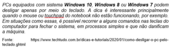 Imagem associada para resolução da questão