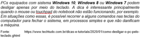 Imagem associada para resolução da questão